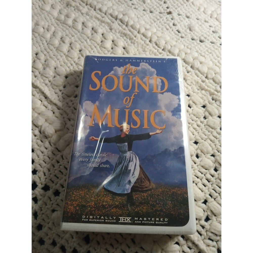 The Sound Of Music Sealed VHS 1993 Clamshell THX Digitally Remastered